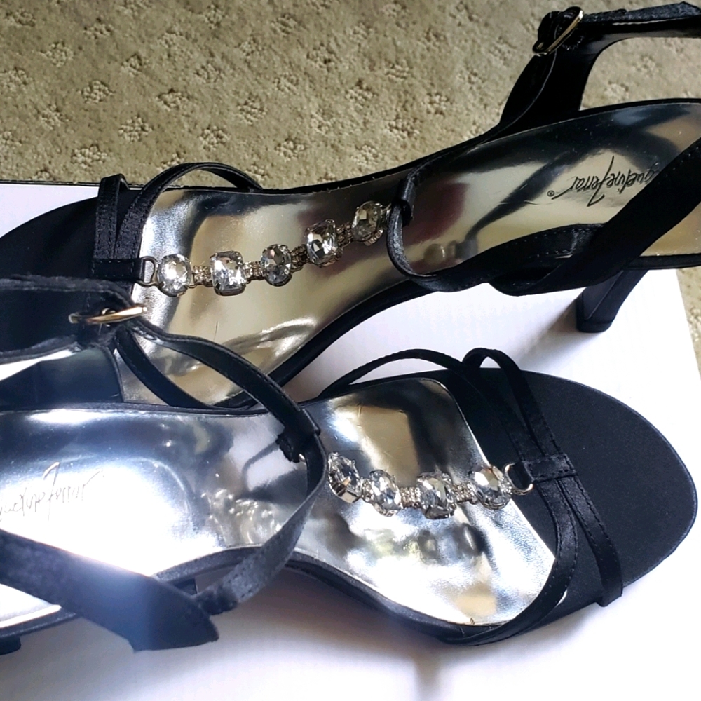 Jacqueline Ferrar Rhinestone shoes